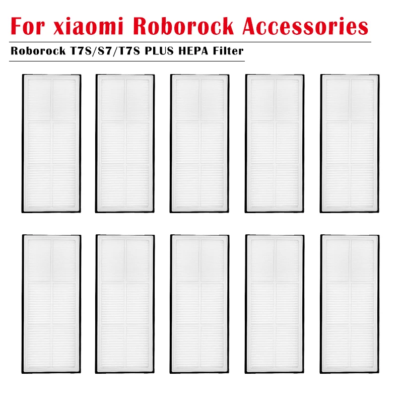 

Washable HEPA filter for xiaomi Roborock T7SPLUS/S7 Vacuum cleaner mop accessories Mi Robot T7S cleaning cloth Rag spare parts