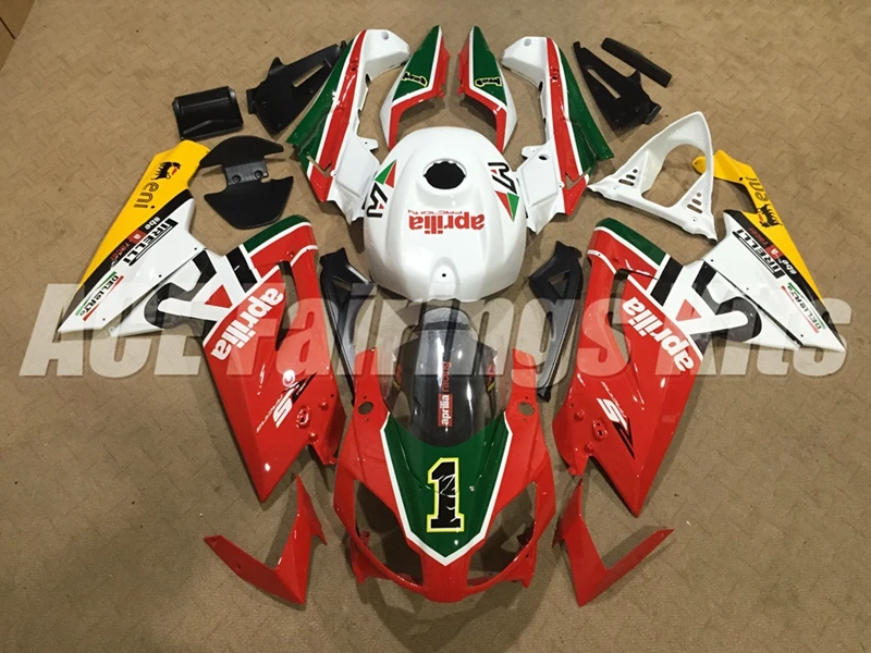 

New ABS Fairings kit Fit for Aprilia RS125 125 2006 2007 2008 2009 2010 2011 RS4 50 06 07 08 09 10 11 bodywork set red green
