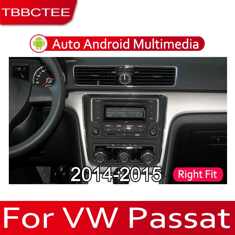 TBBCTEE автомобильная система Android 1080P ips ЖК-экран для Volkswagen VW Passat B8 2014 ~ 2015