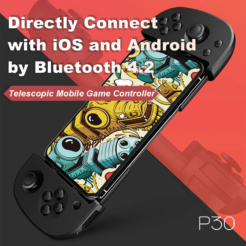 2020 PXN P30 беспроводной геймпад Bluetooth игровой контроллер Джойстик держатель