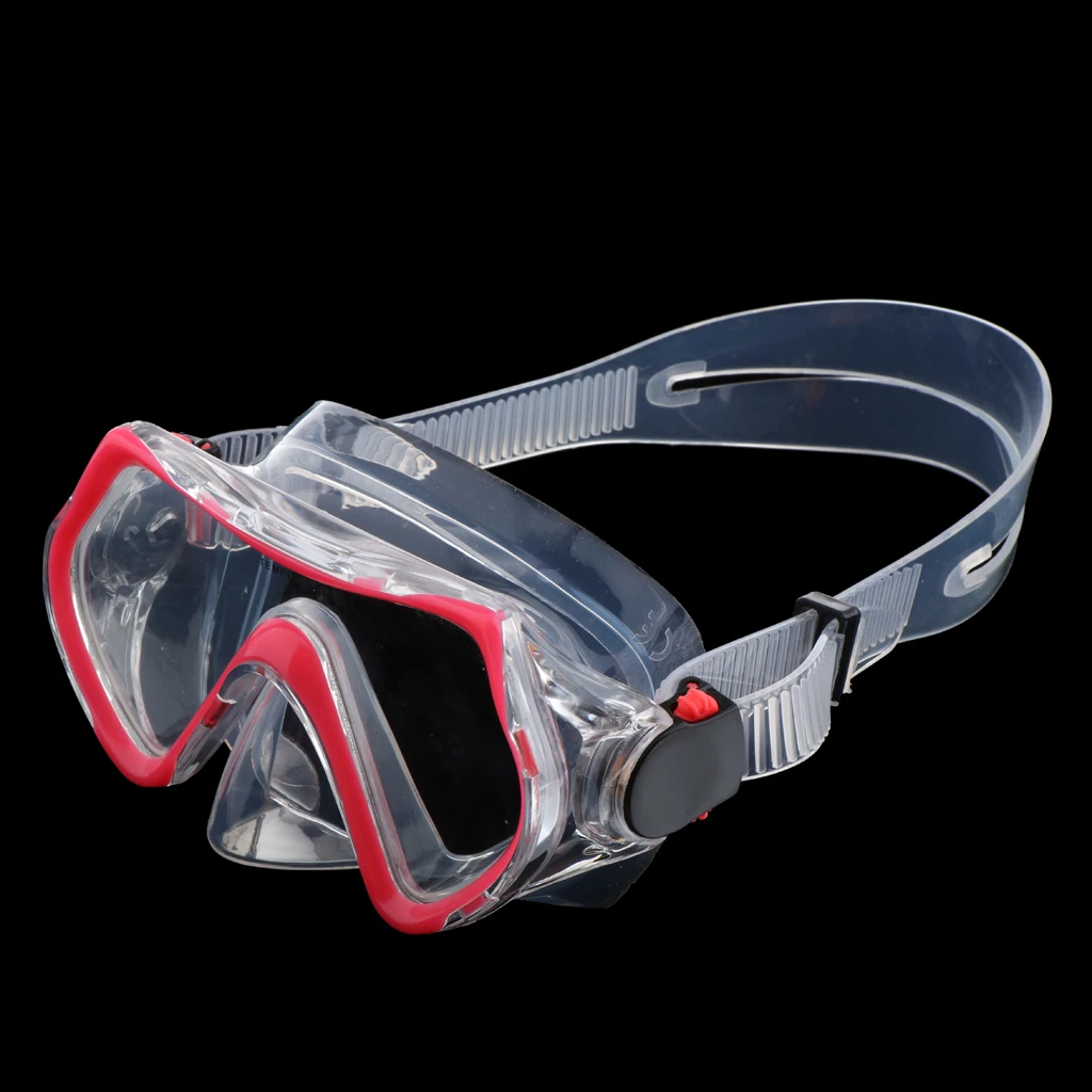 Детские очки для дайвинга антизапотевающие закаленные плавания Снорклинга