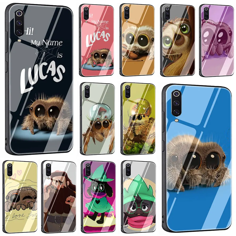 Lucas The Spider Tempered Glass Phone Cover Case for Xiaomi 8 9 A1 5X A2 6X Redmi 4X 6A Note 5 6 7 Pro Pocophone F1 | Мобильные
