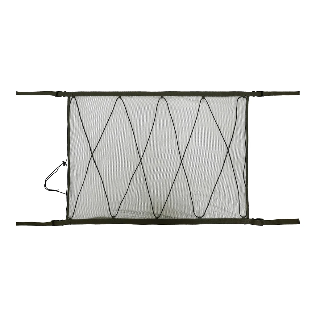 35''x25'' Stretchable Car Roof Interior Ceiling Mesh Bag Pouch For Van | Nets