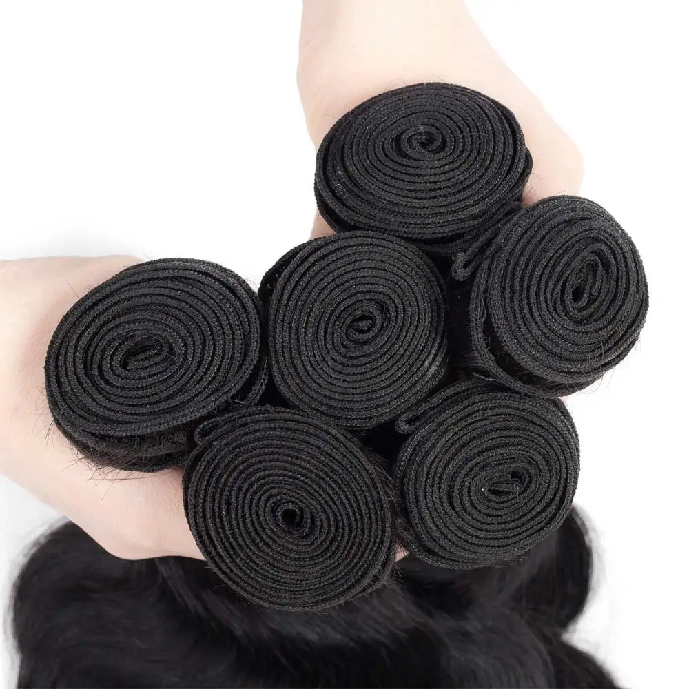 Волосы для наращивания перуанские волнистые волосы 100% дюйма | Шиньоны и парики