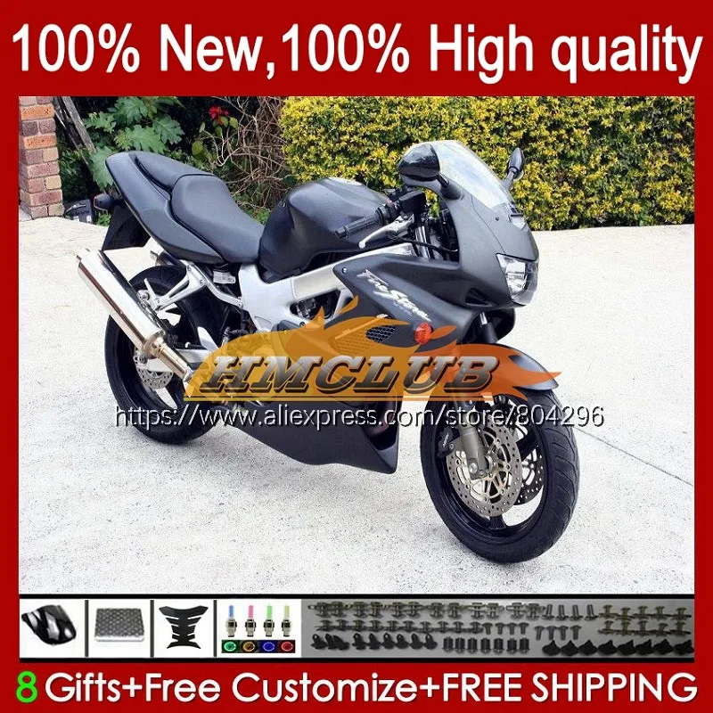 Комплект SuperHawk для HONDA Matte black VTR1000F VTR 1000 F 1000F 21No.19 VTR1000 97 98 99 00 01 1997 2002 2003 2004 2005