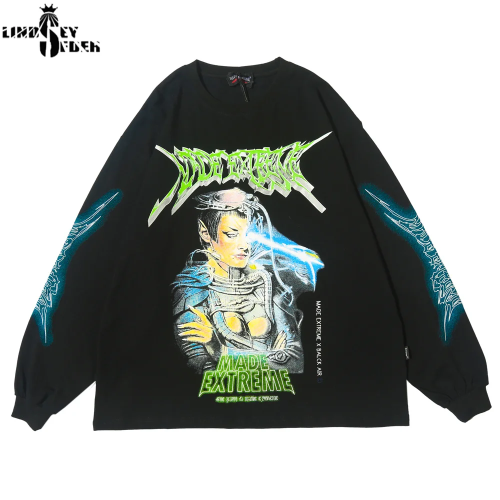 Lindsey Seader 2020 Sexy Cool Lady Long Sleeve Tees Shirts Men Women Fashion Hip Hop Hipster Casual Streetwear Tshirts Tops | Мужская