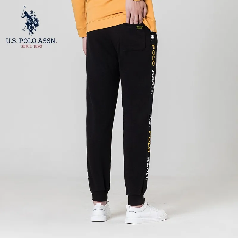 Мужские спортивные брюки с вышивкой U.s.polo Assn. Повседневные свободные модные