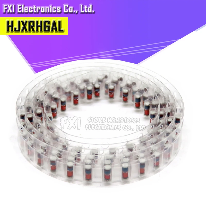 200 шт. ZMM 15V LL34 SMD зенеровские пакет диодов 1/2W 0 5 w чип зенеровский диод | Электронные