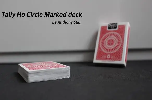 Tally Ho Circle отмеченная колода Энтони Стэн магические трюки | Игрушки и хобби