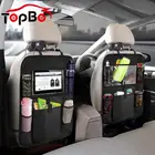 Многокарманный Органайзер на заднее сиденье автомобиля, подстаканник для планшета, подвесная сумка для хранения, коврики против ударов