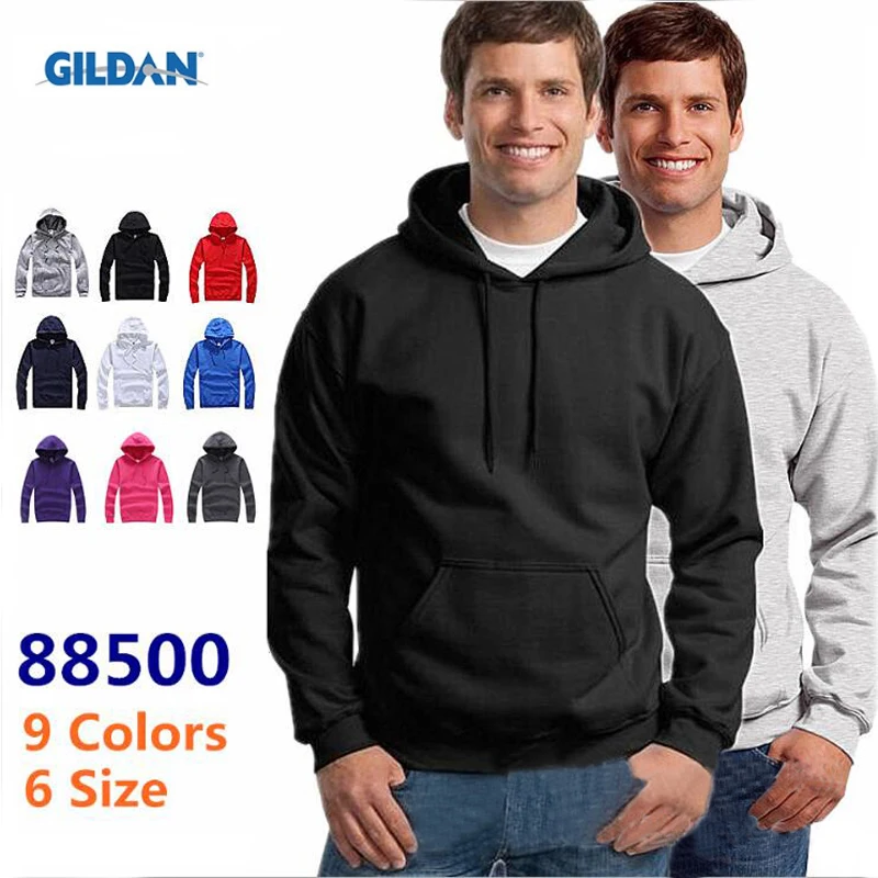 

GILDAN Brand Hoodies Mens Sweatshirts Casual Mens Hoodie Fashion Fleece high quality Hoody Pullover Hip Hop Sportswear Clothing