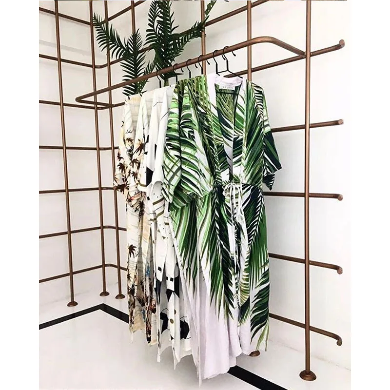 

Covers-Up Women Sexy Beach Cover up Embroidery Swimsuit Swimwear Ladies Tunics Kaftan Beach Dress Beach Wear Women Robe de Plag