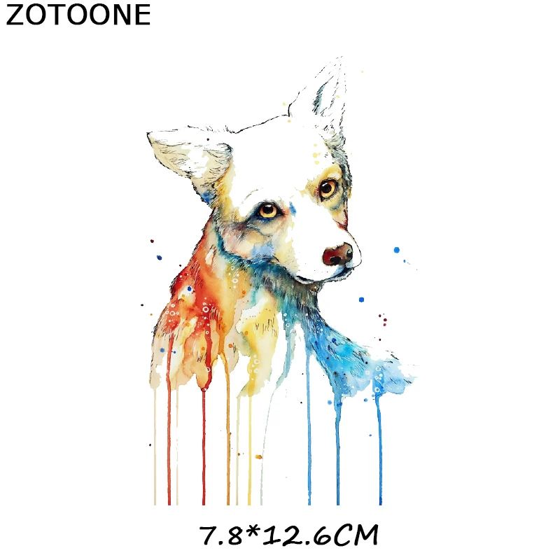 Термоклейкие нашивки ZOTOONE для детей модная одежда сделай сам аппликация футболки