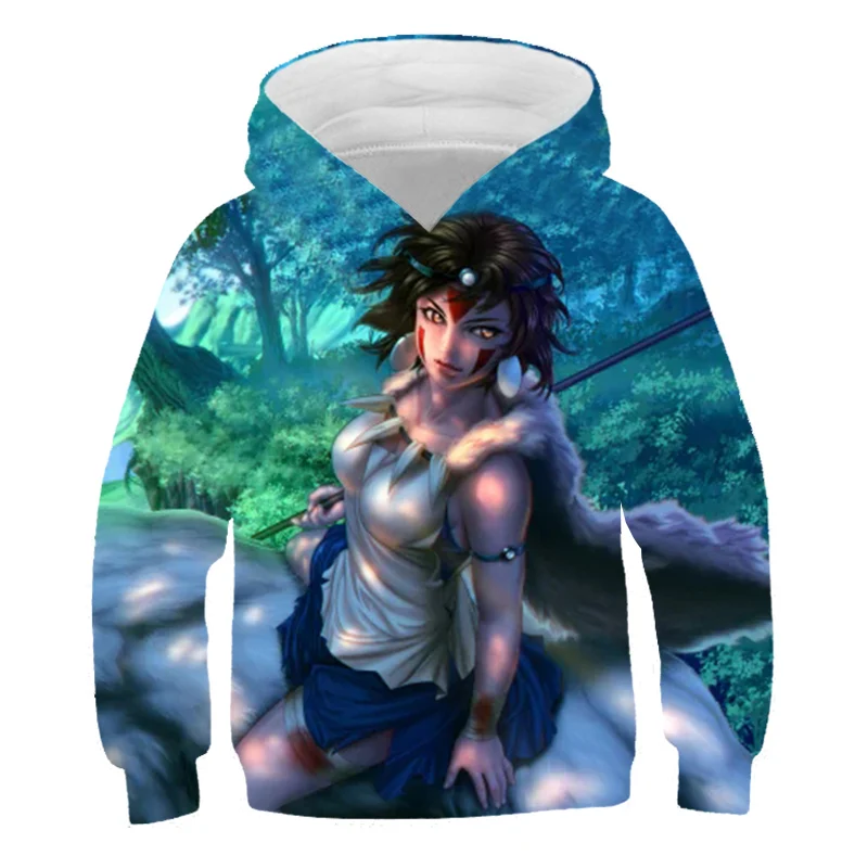 

Лидер продаж, толстовка в стиле Аниме принцессы Мононоке с 3d принтом, модные топы в стиле унисекс в стиле хип-хоп Харадзюку с коротким рукаво...