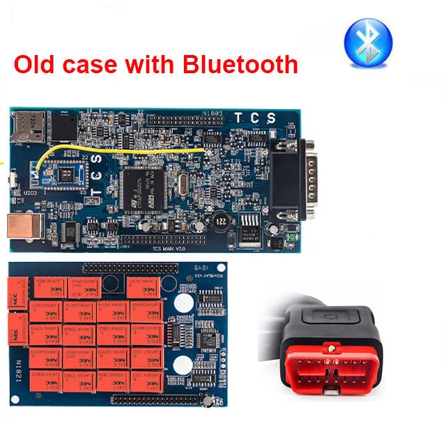 5 шт. CDP TCS V3.0 плата NEC Реле для автомобиля грузовика cdp tcs pro Bluetooth obd ii сканер,00 keygen Авто OBD2 диагностический инструмент - Цвет: CDP TCS Blueboard