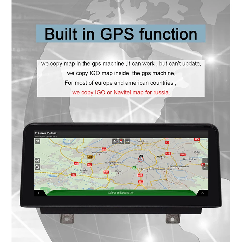 10 25 'ɺndroid Автомобильный Gps-навигатор ID7 для BMW 3 серии F30 F31 F34 4 F32 F33 F36 8 ядер Гб