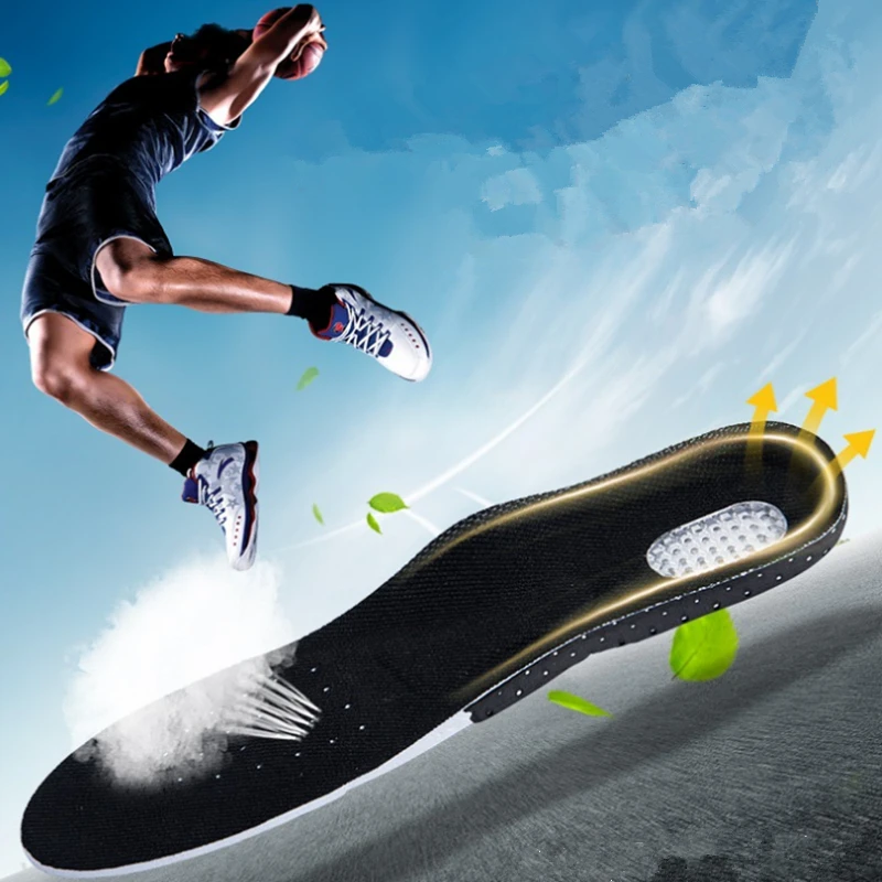 Unisex Shoes Pad Orthotic Arch Support Sport Shoe Running Gel Insoles Insert Cushion Thickening Shock Soft Insole|Стельки| |