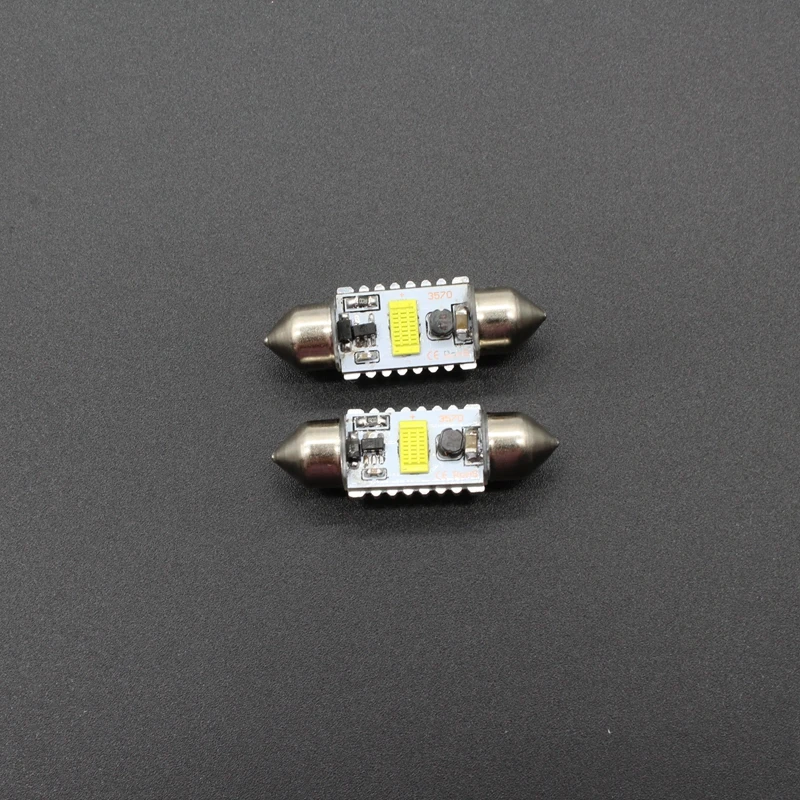 2Pcs Lmusonu 12-24V High Power V1 S8.5 31/36/39/41MM Festoon Led Reading Light License Plate Lamp 72W 1000LM | Автомобили и