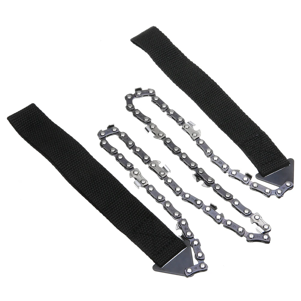 Chain Saw Pocket Tool String Hand Gear Emergency 24 Inch Portable Hacksaw Mountaineering Outdoor Survival Handle Camping