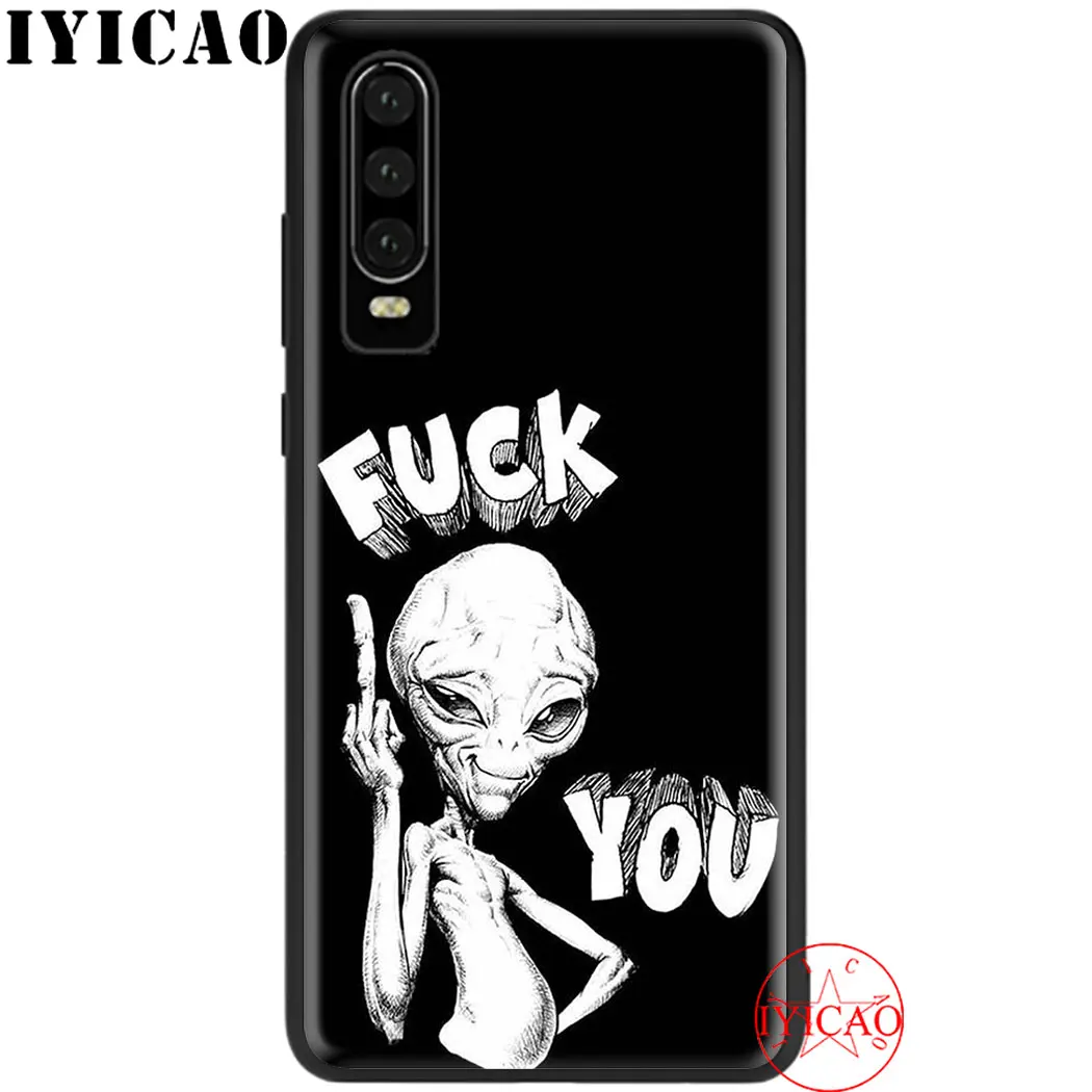 Мягкий чехол alien гангста для Honor 6A 7A 7C 7X 8X 8c 8 9 10 Lite 9X Note 20 Pro View 8A 20S