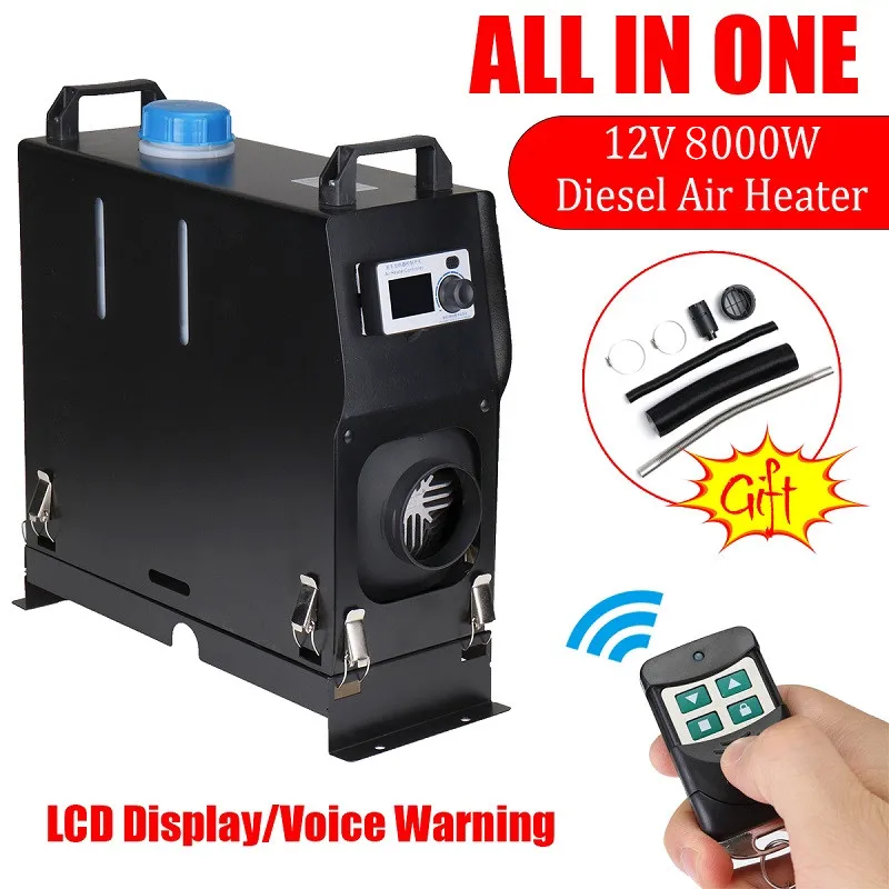 Парктроник Все в одном 8000 Вт дизельный воздушный парковочный обогреватель 8 кВт 12