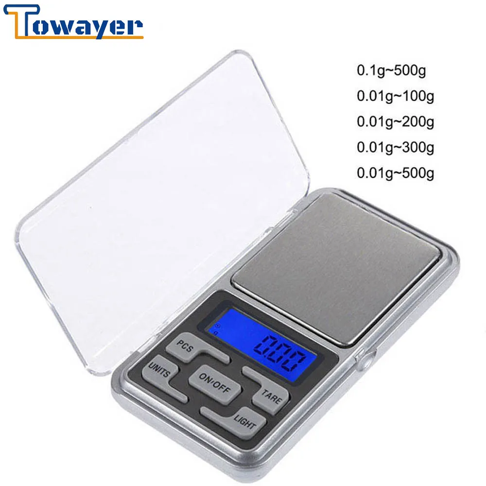 Компактные точные цифровые весы Towayer для золота украшений стерлингового серебра