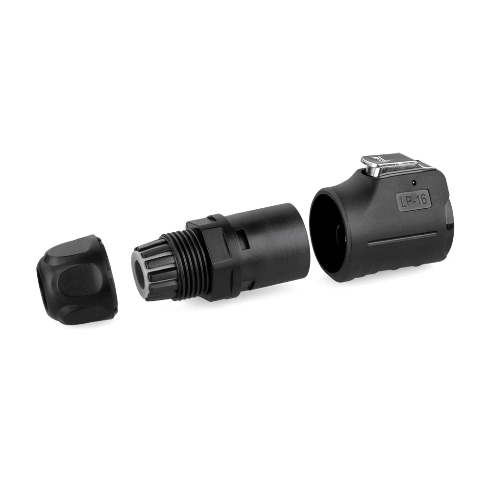 Пластиковый многоядерный адаптер PBT M16 2 3 4 5 7 8 9 Pin водонепроницаемая паяльная