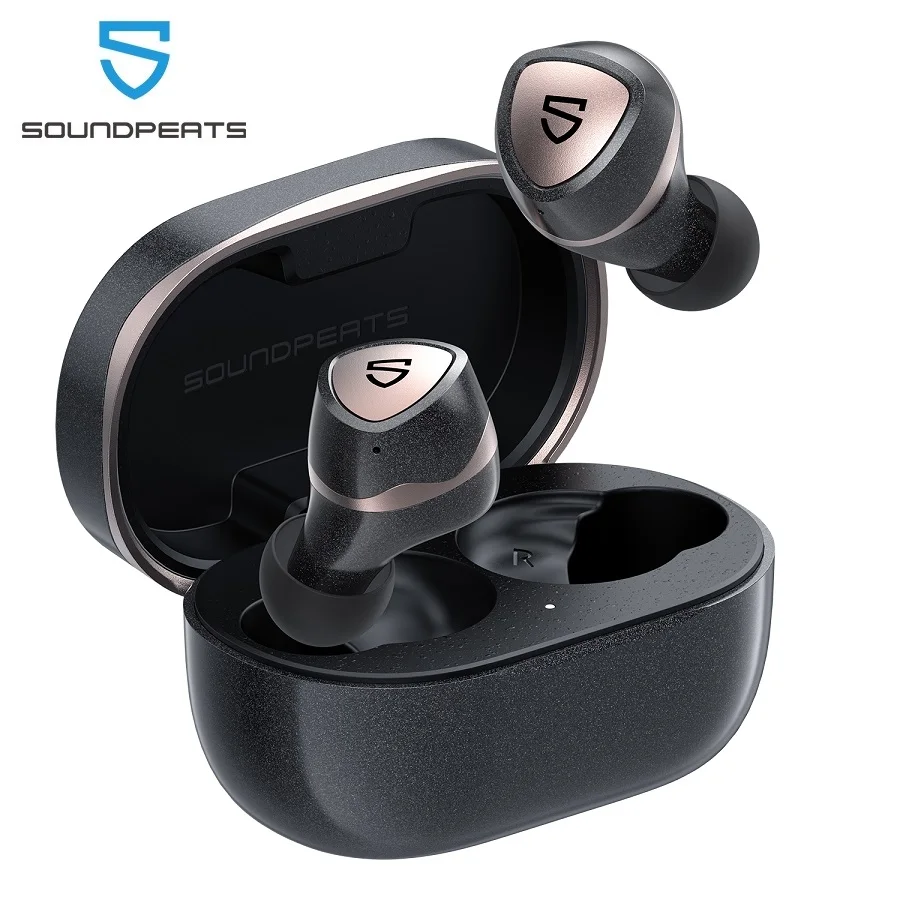 SOUNDPEATS Sonic Pro Wireless Earbuds QCC 3040 APTX-adaptive Bluetooth 5.2 Earphone,4 Balanced Armature Driver,Wireless Charging