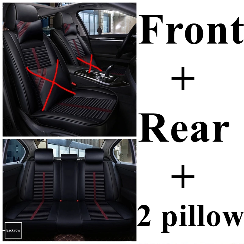 black comfort Автомобильный чехол для сиденья Volkswagen Passat b5 b6 b7 b8 polo Touareg golf 4 5 6 7 Bora Candy Magotan Sagitar Sportsvan Phideon gol - Название цвета: black comfort