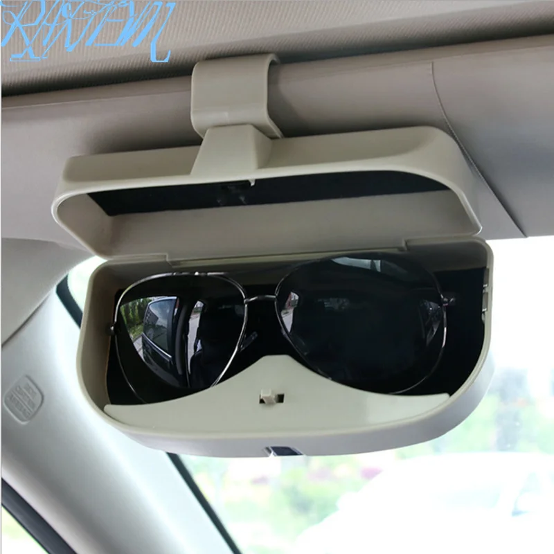 

Car Glasses Box Storage Holder Sunglasses Case For Lada Priora Sedan sport Kalina Granta Vesta X-Ray XRay Accessories