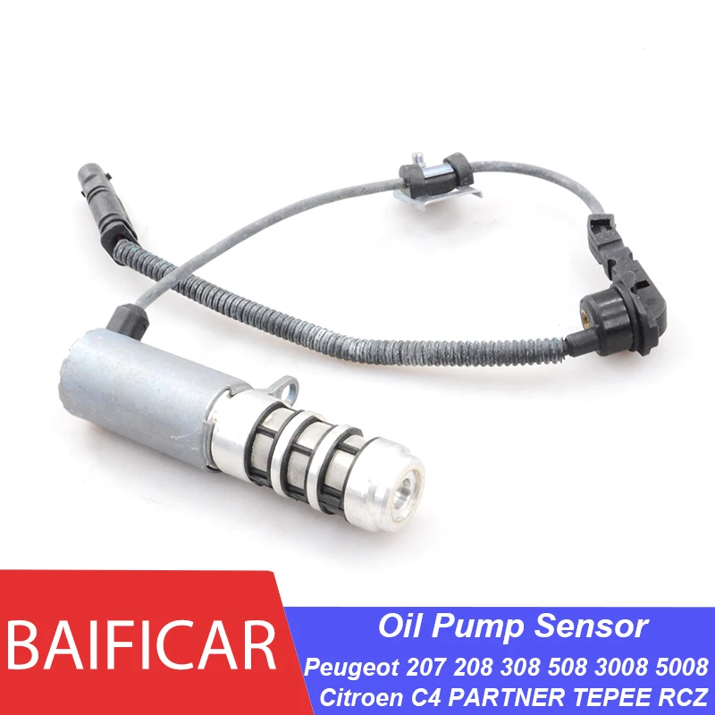 Новый клапан управления масляным насосом Baificar V764723880 037990 для Peugeot 207 208 308 508 3008 5008 RCZ