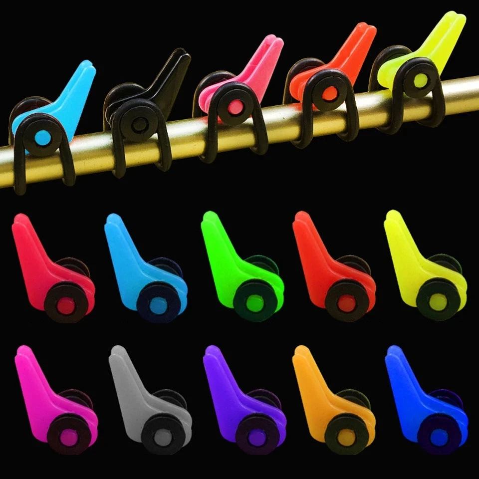 10 шт./лот пластиковый держатель рыболовных крючков для удочки приманки