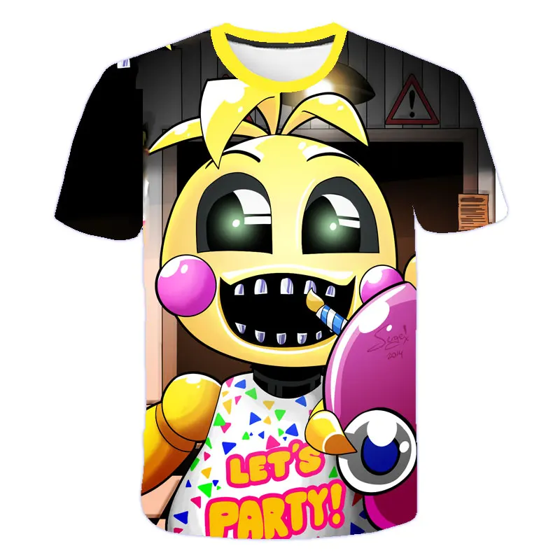 

2021 New summer Children'S Clothing New Cartoon Boy/Girl T-Shirt 3D Printing Interesting High-Quality Comfortable T-Shirt