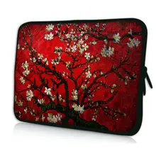 Red Prunus Laptop Bag Sleeve Case For Macbook Air Pro 11 12 13 14 15.4 15.6 inch Handbag Notebook Case For ASUS Lenovo Dell HP