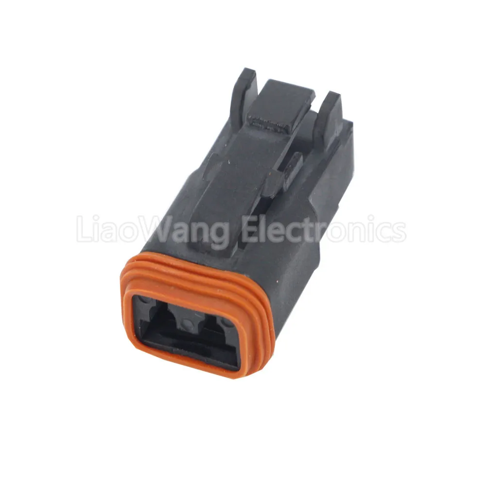 Черный 10 комплектов 2 Pin DJ3021Y-1.6-11/21 Deutsch разъемы DT04-2P/DT06-2S автомобильный водонепроницаемый провод электрический разъем