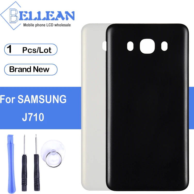1 шт. Dinamico J7 2016 Корпус задняя крышка для Samsung Galaxy J710 батарея Задняя Дверь Замена