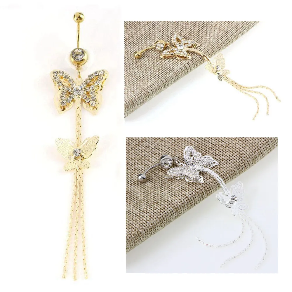 1 шт. сексуальные очаровательные болтающиеся кольца на пуговицах для живота