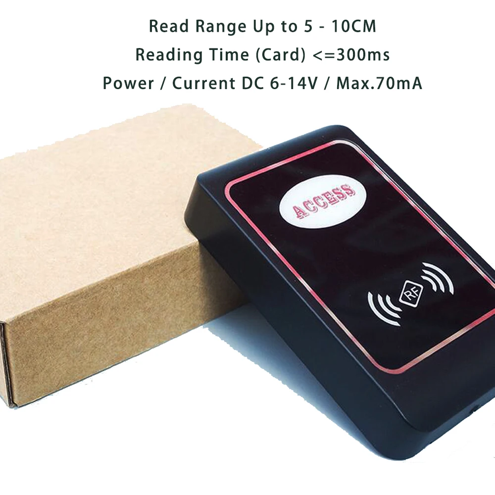 RFID-считыватель карт машина контроля доступа IP65 водонепроницаемый 13 56 МГц/125 кГц