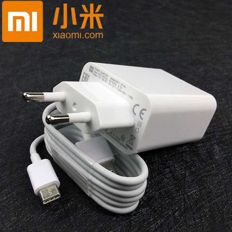 Оригинальное быстрое зарядное устройство Xiaomi EU 27 Вт QC 4 0 адаптер питания с