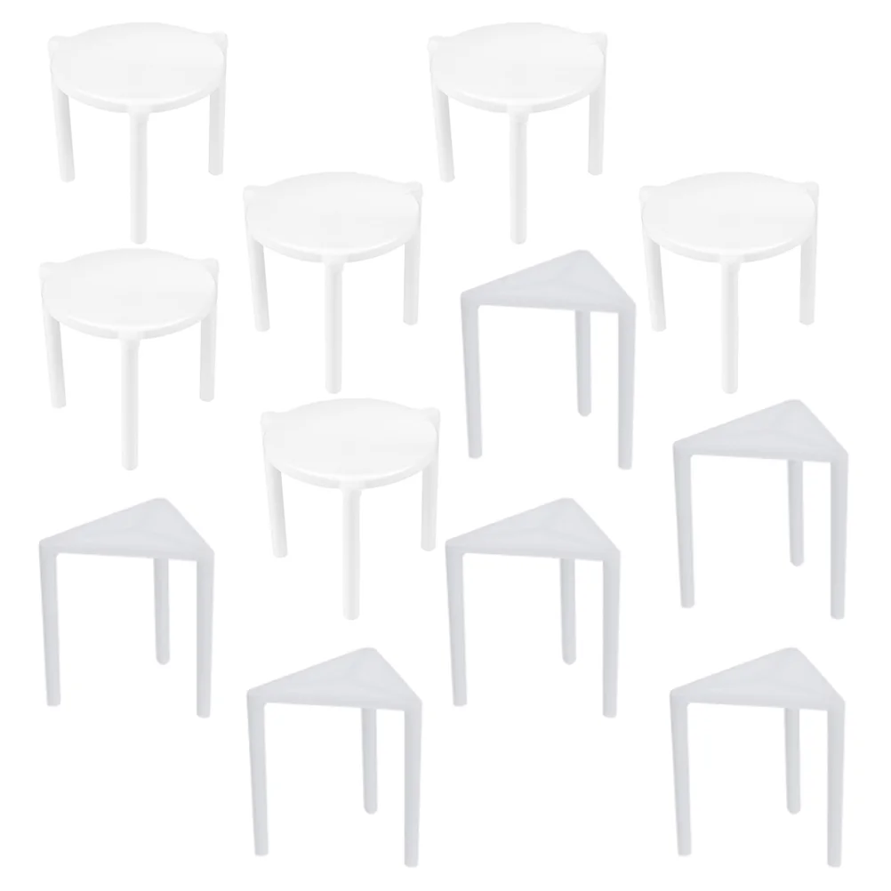 200pcs Multipurpose Fixing Stands Pizza Supports for Home Restaurant (White) | Дом и сад