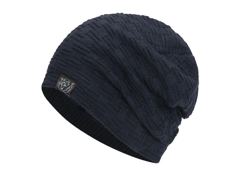 Xlamulu Мужская зимняя шапка Skullies вязаная шапка для женщин зимняя шапка мужская шапка Gorros Bonnet Мягкие вязаные шапки хлопок
