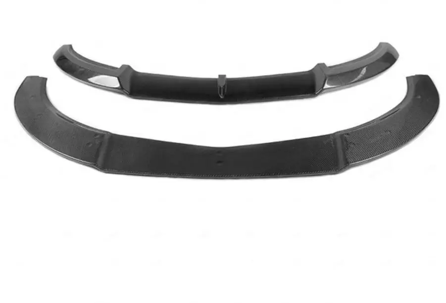 Автомобильный карбоновый передний бампер для губ автомобильный спойлер VRS
