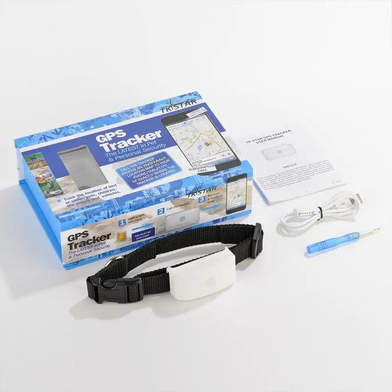 GPS-трекер TKSTAR TK911 для собак и кошек Автомобильный GPS + GSM WIFI Locatoin GPS-трекеры