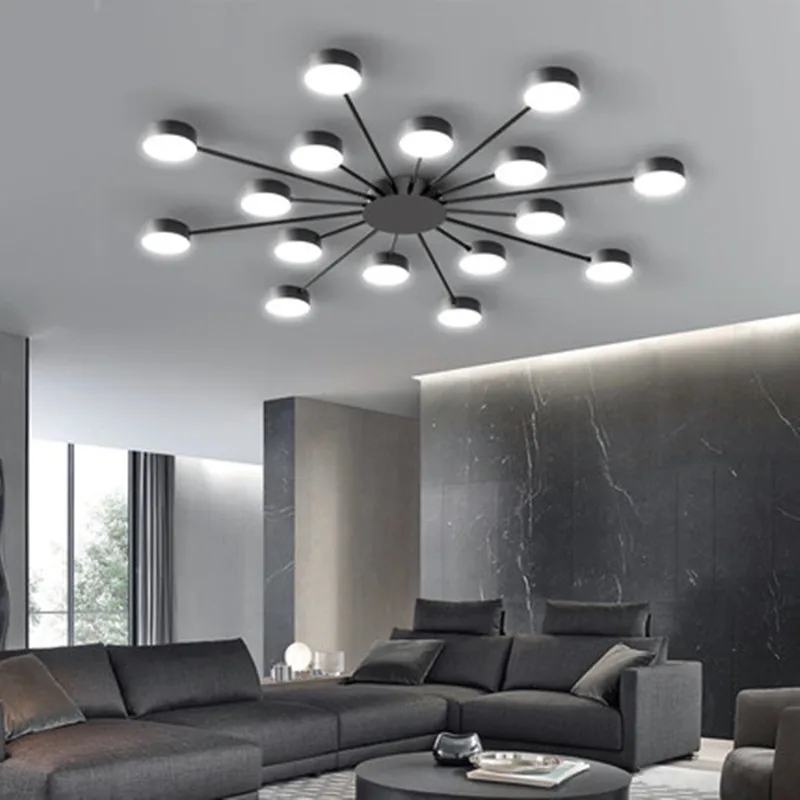 Блеск nordique Для потолочных светильников круглый Гостиная Спальня Кухня Домашний