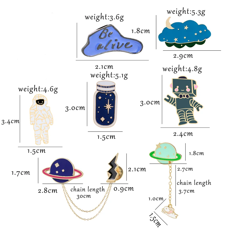Брошь в виде космонавта космонавта|Броши| |
