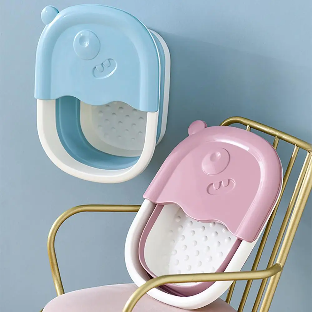 

Foldable Bucket Foot Bath Bucket Bathroom Foot Wash Basin Laundry Buckets Portable Folding Water Container Large