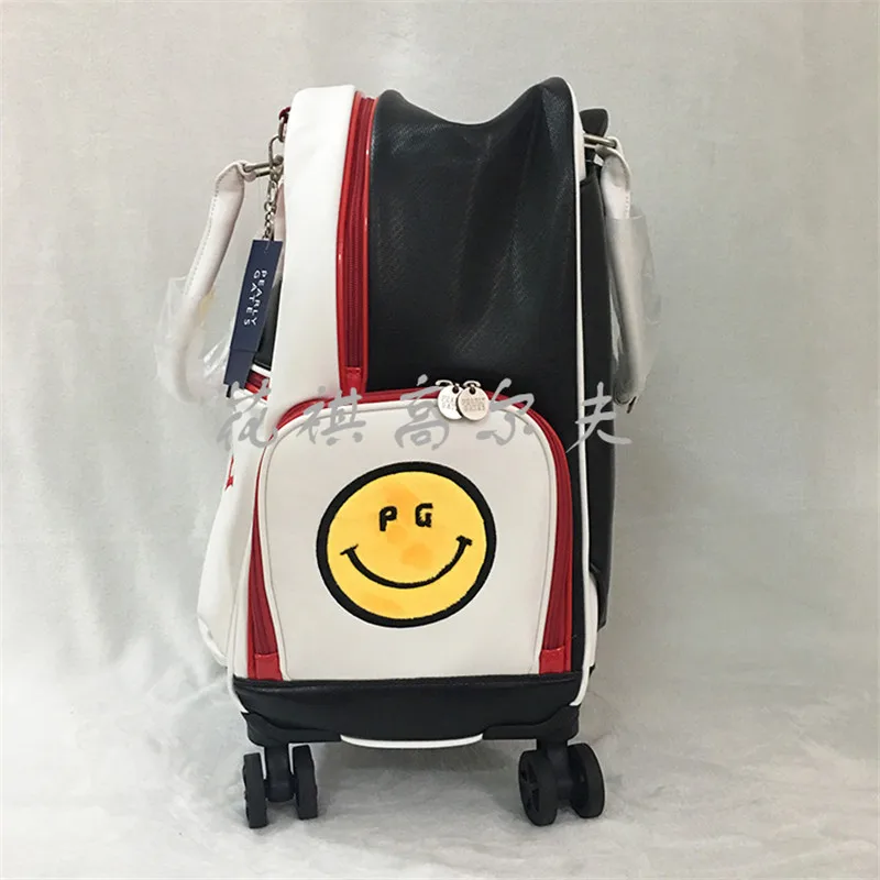 Новая сумка тележка PG89 для одежды гольфа на колесиках с жемчужными