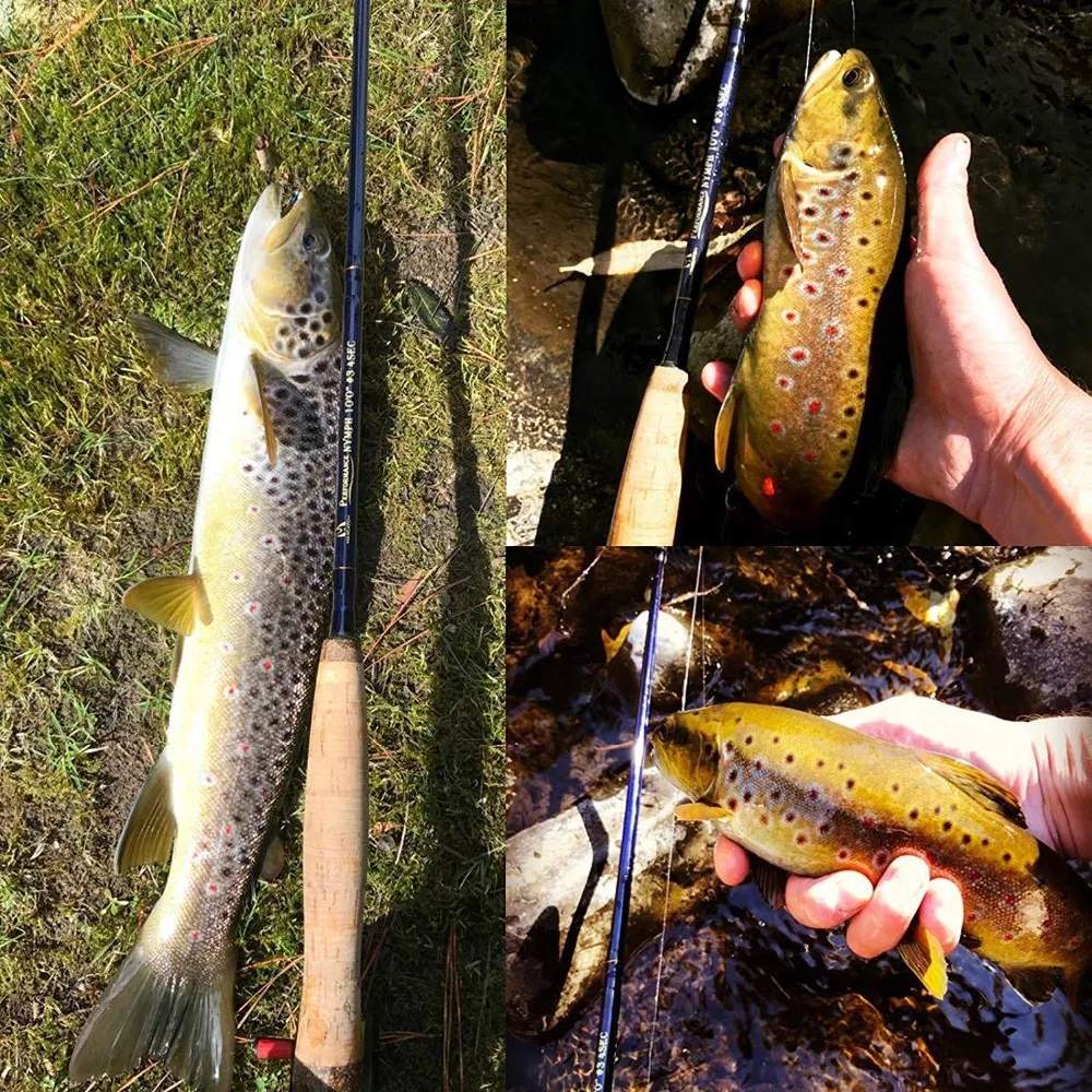 Maximumcatch 2/3/4WT Нимфа Fly Удочка IM10/36 T графитовая углеродная волокна 10/11FT умеренный быстрое действие Нимфа Fly стержень