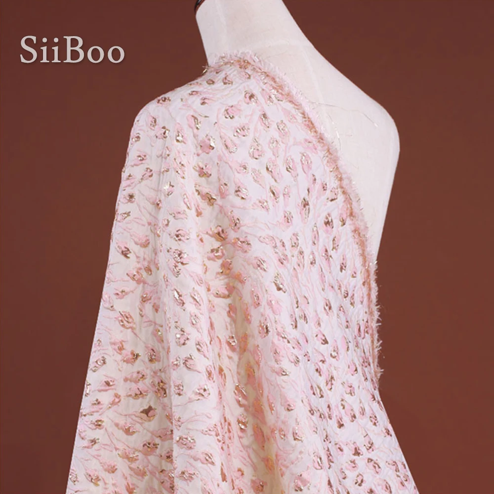 Жаккардовая парчовая ткань в американском стиле с цветочным рисунком | Дом и сад