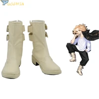 sbluucosplay anime tokyo revengers sano manjiro cosplay shoes custom made boots